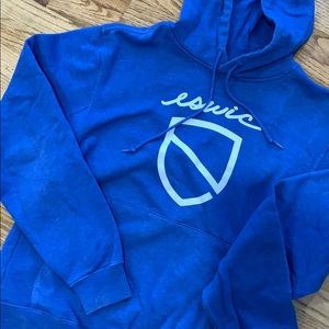 Eswic Icon Blue Pullover Hoodie